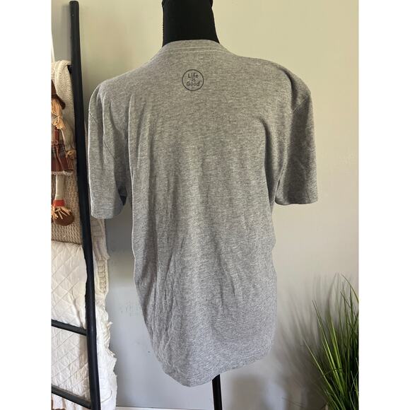 LIFE IS GOOD Believe there is Good Crusher Tshirt small - Picture 3 of 4